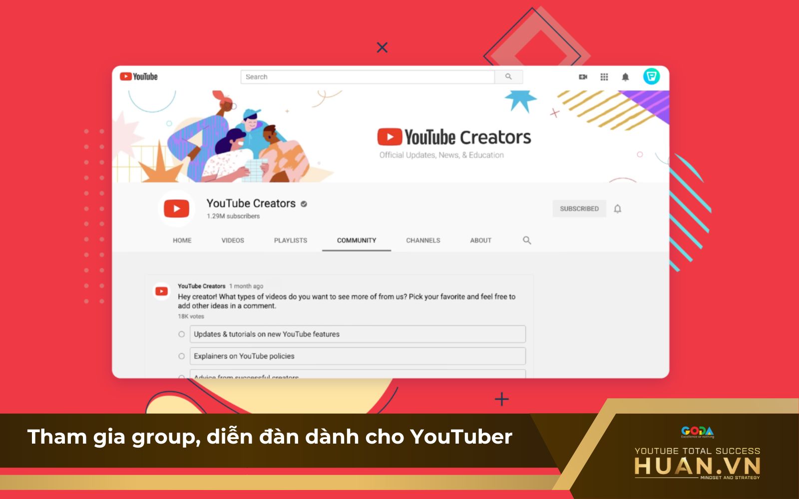 tham-gia-group-dien-dan-danh-cho-youtuber Tham gia group diễn đàn dành cho YouTuber để giới thiệu kênh