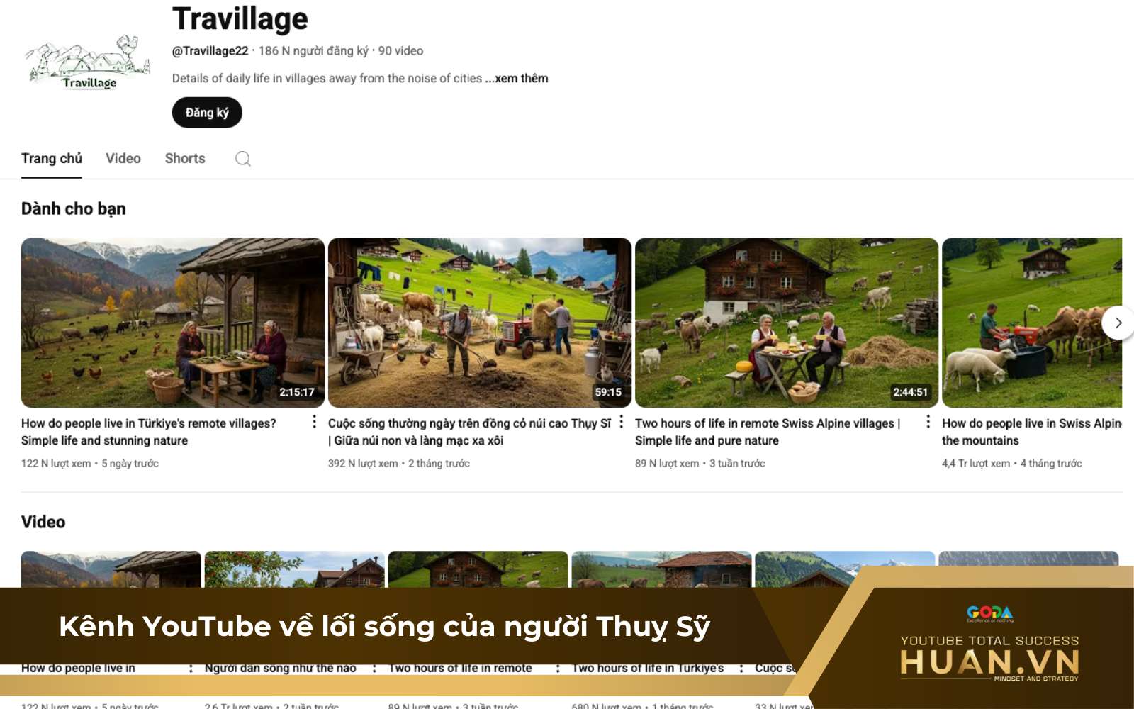 Xây kênh thị trường Thuỵ Sĩ có CPM cao