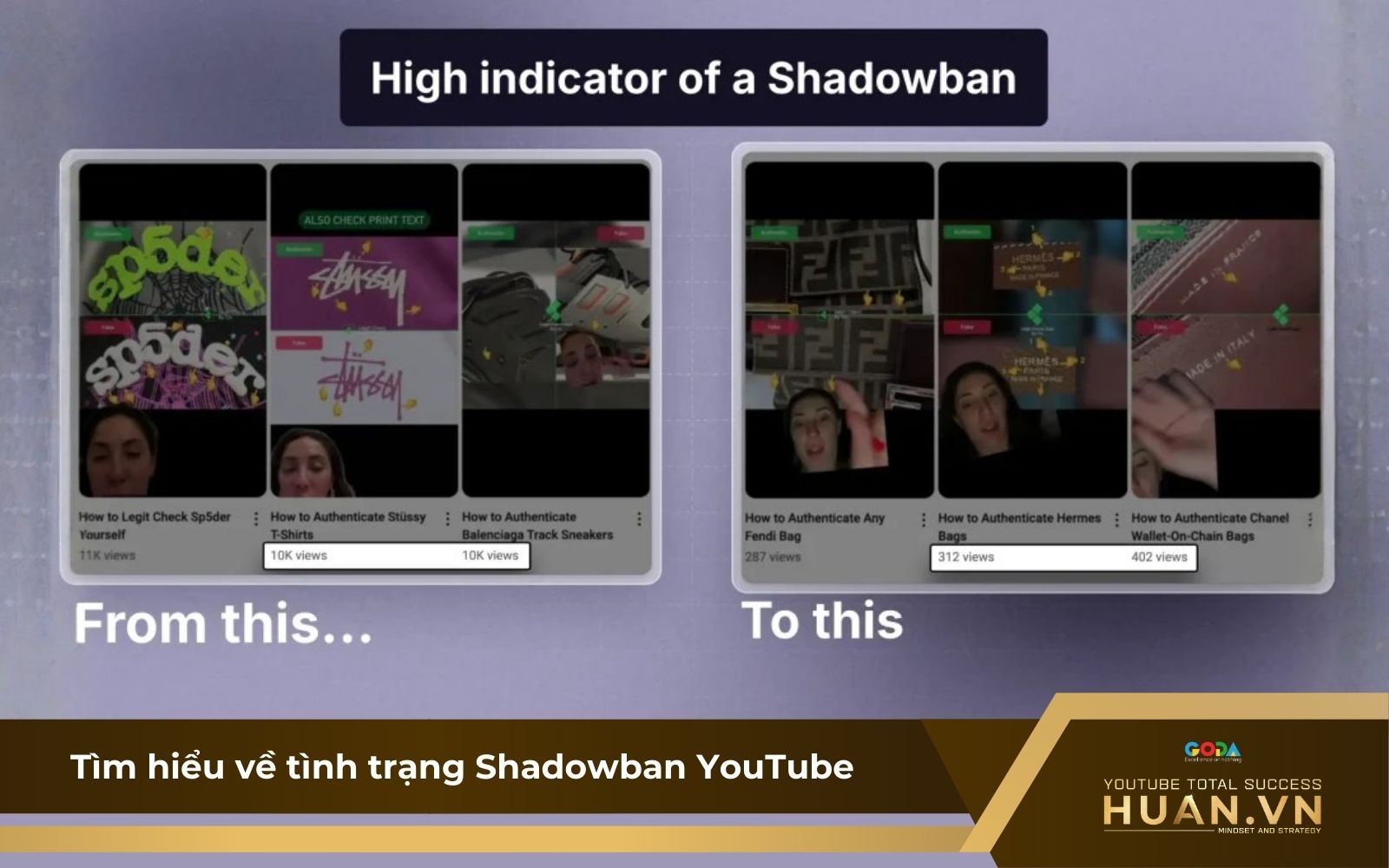 Tìm hiểu về Shadowban trên YouTube là gì?