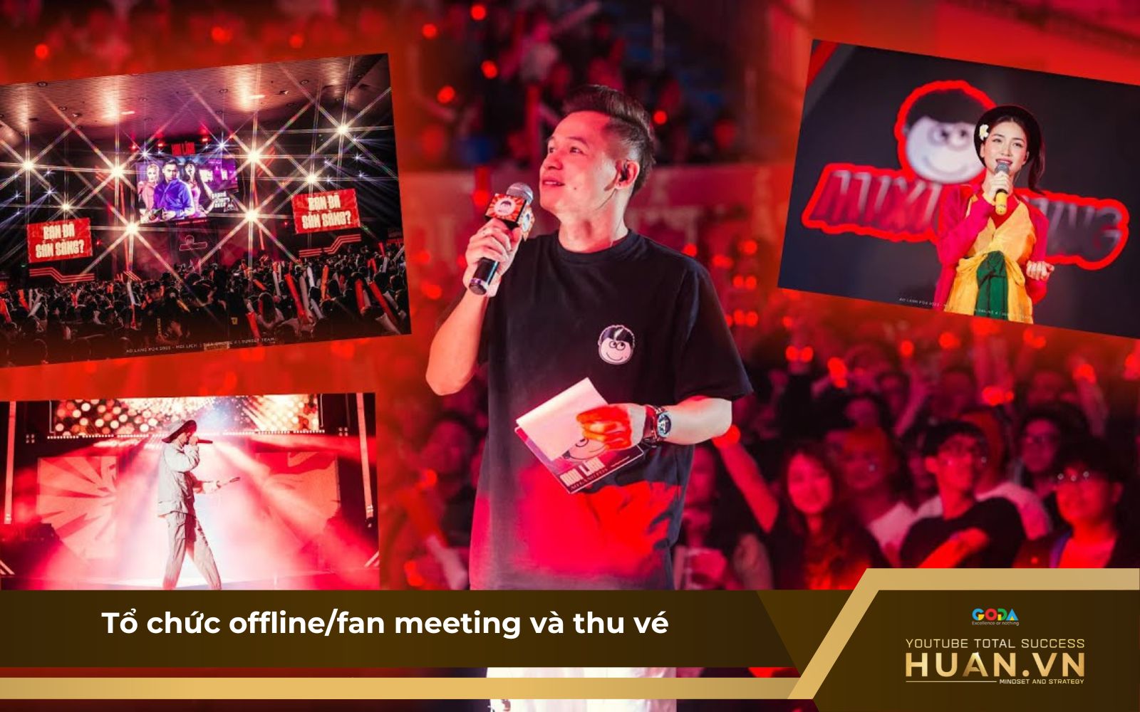 Có nút vàng YouTube được bao nhiêu tiền? Cách kiếm tiền từ tổ chức fan meeting Có nút vàng YouTube được bao nhiêu tiền? Cách kiếm tiền từ tổ chức fan meeting