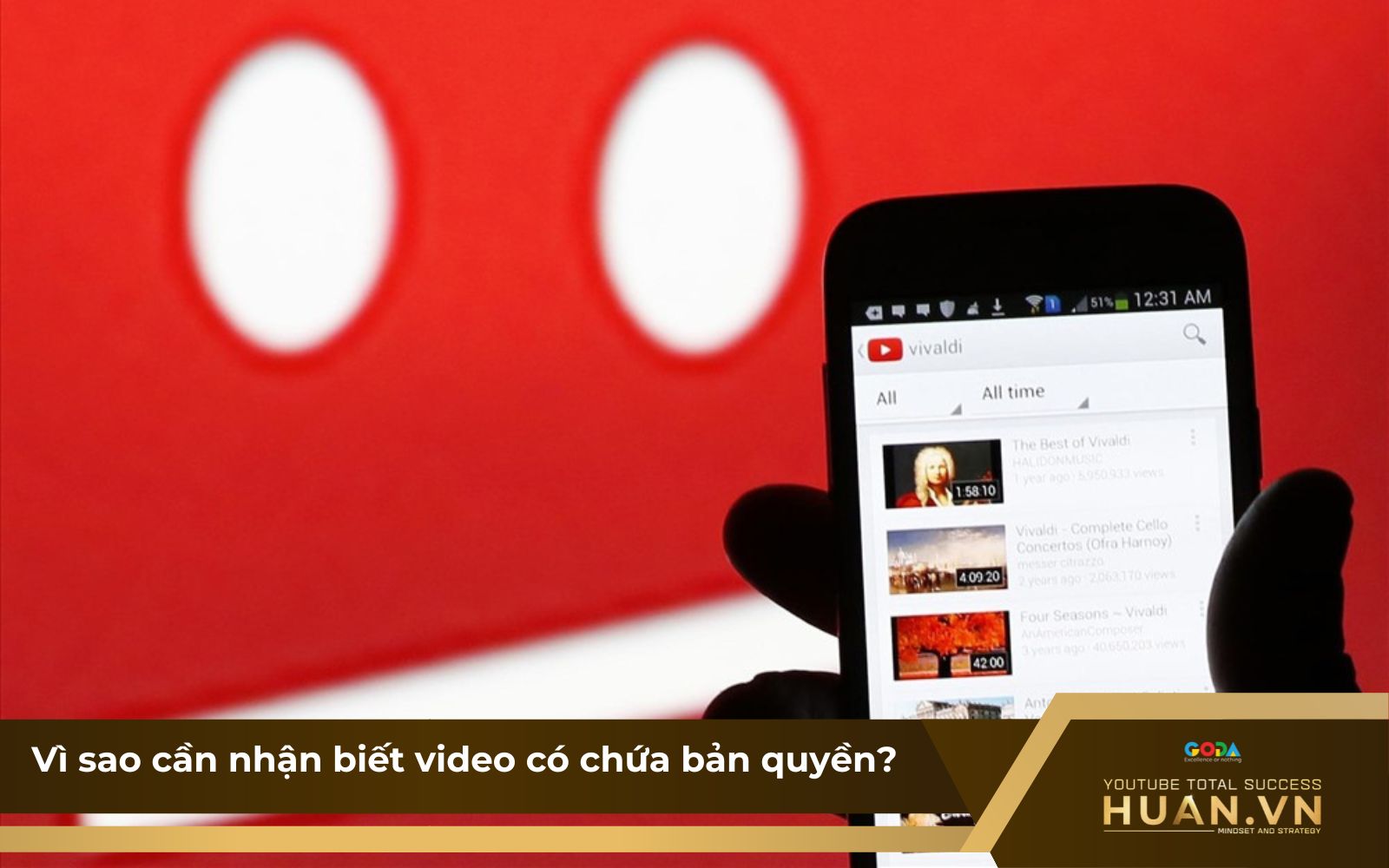 Kiểm tra video bản quyền YouTube nhằm đảm bảo an toàn cho kênh