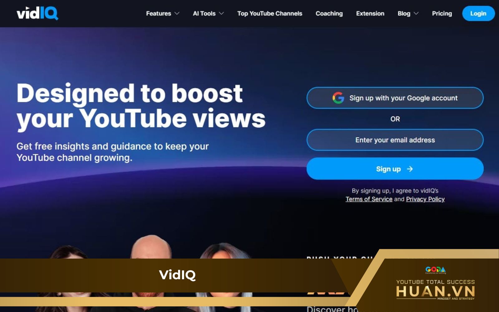 VidIQ là công cụ SEO Youtube hiệu quả giúp tối ưu hóa kênh