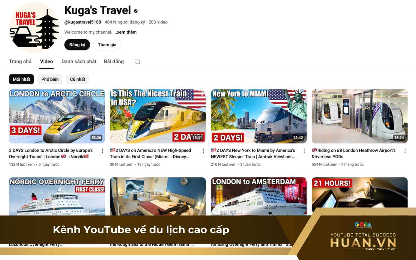 Xây YouTube channel tại thị trường Ireland để tăng CPM