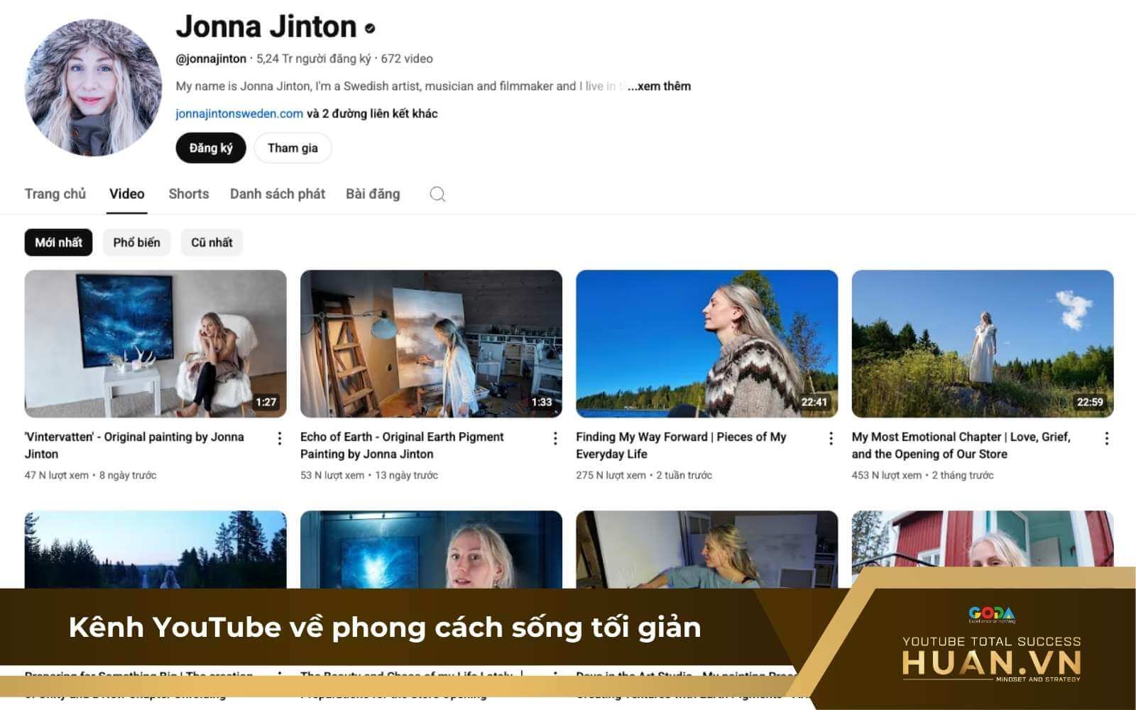 Xây kênh YouTube tại Thụy Điển để tăng CPM