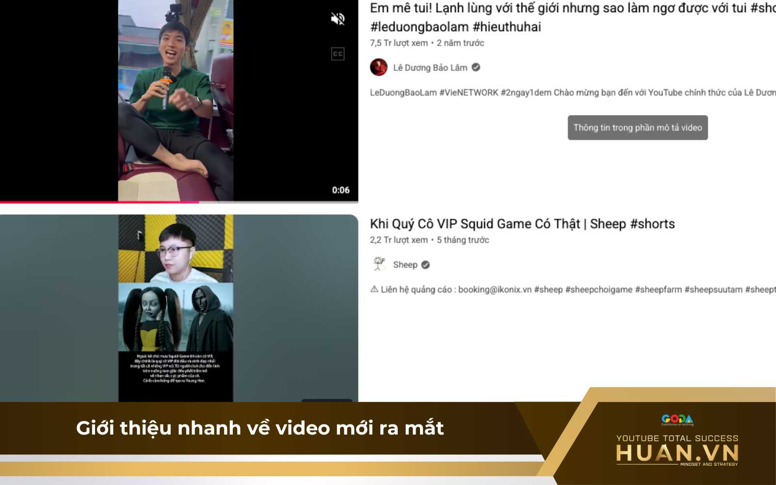 y-tuong-video-youtube-shorts-gioi-thieu-ve-video-moi-ra-mat Ý tưởng video ngắn trên YouTube: giới thiệu video mới ra mắt
