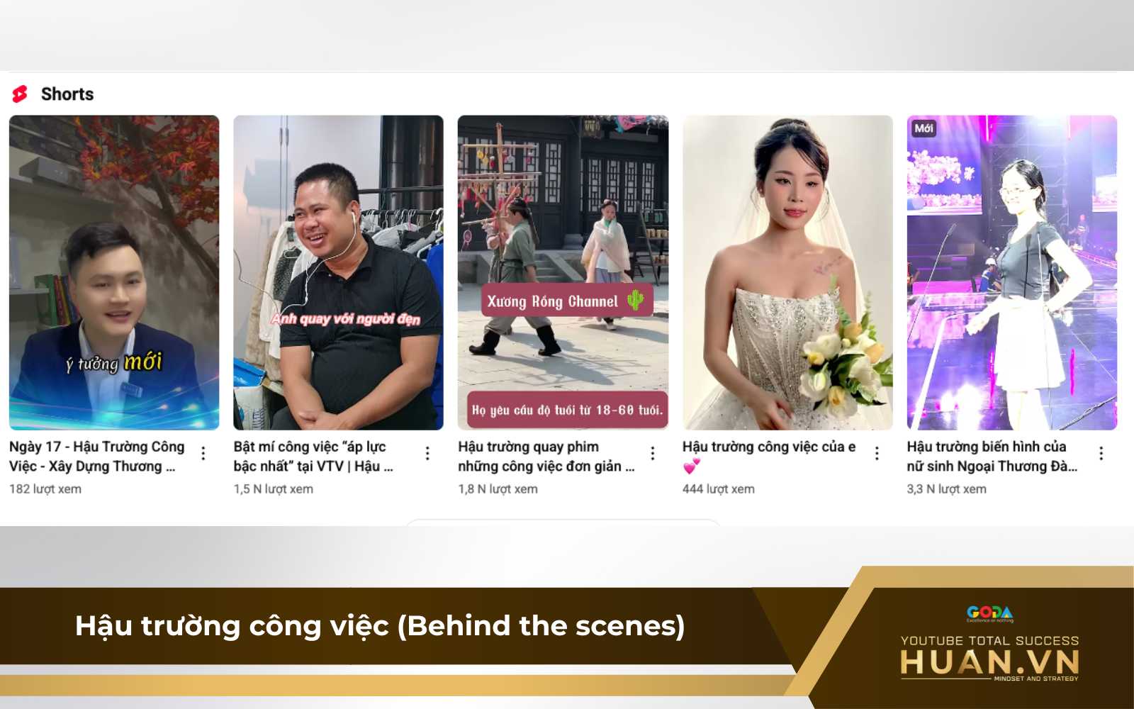 y-tuong-video-youtube-shorts-ve-hau-truong-cong-viec Cho người xem thấy sự chân thật, thú vị với ý tưởng video Shorts chia sẻ hậu trường công việc