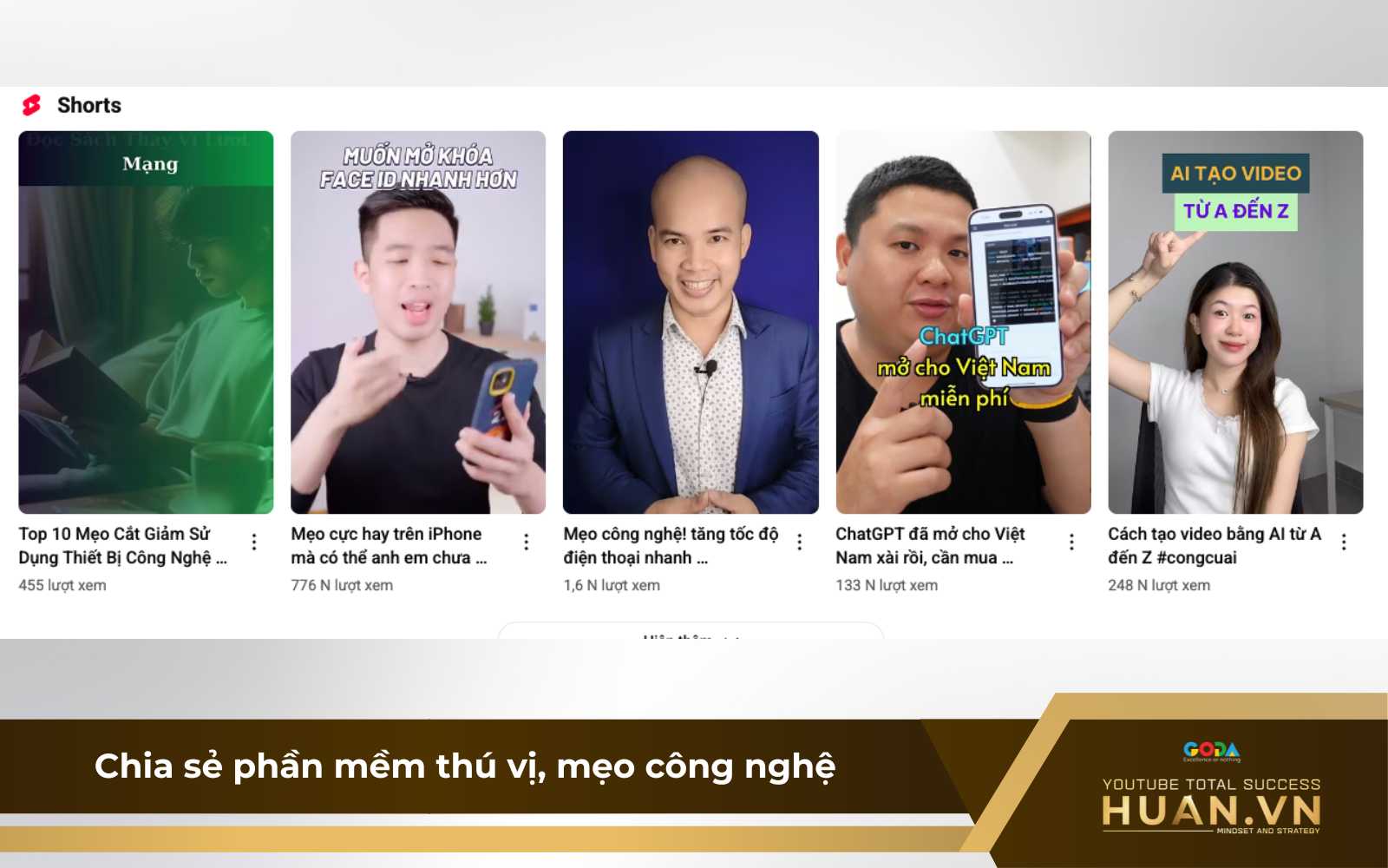 y-tuong-video-youtube-shorts-ve-meo-cong-nghe Ý tưởng làm video ngắn trên YouTube: chia sẻ mẹo công nghệ