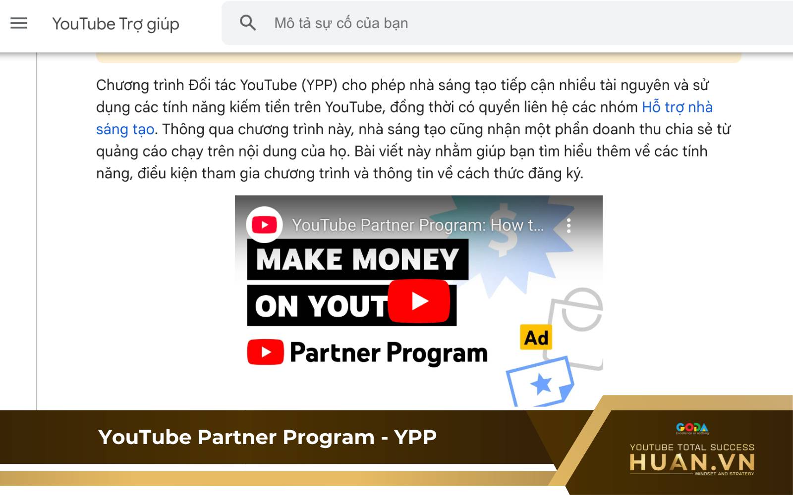 Tìm hiểu YouTube Partner là gì?